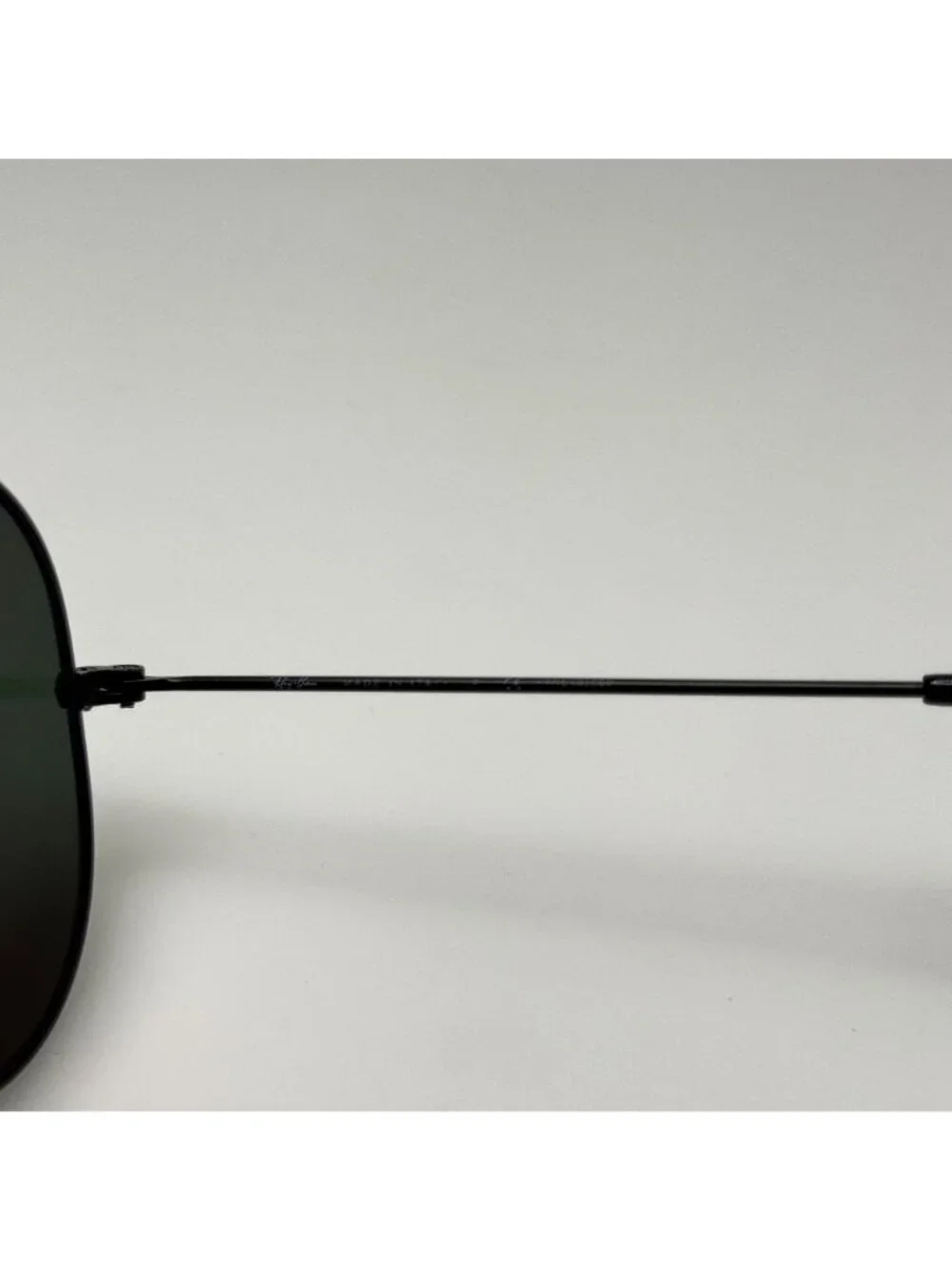 Ray Ban Sunglasses RB 3025 W3361 Aviator Large Metal Black Polarized 58-14-135
